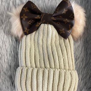 Double Pom Pom Beanie